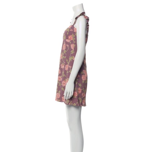Flynn Skye Cottage Core Floral Print Mini Dress NWT - Picture 2 of 3
